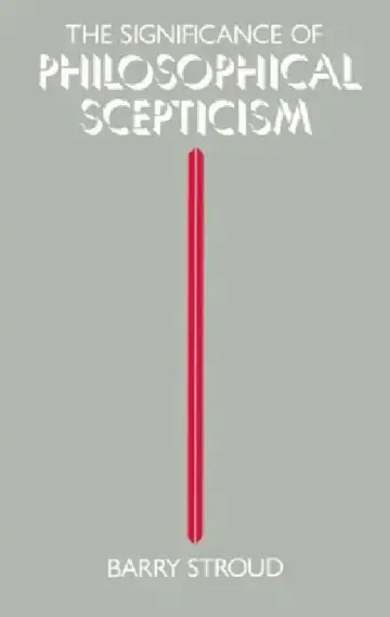 Cover of The Significance of Philosophical Scepticism