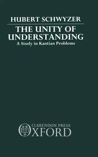 Cover of The Unity of Understanding