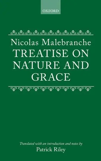 Cover of Treatise on Nature and Grace