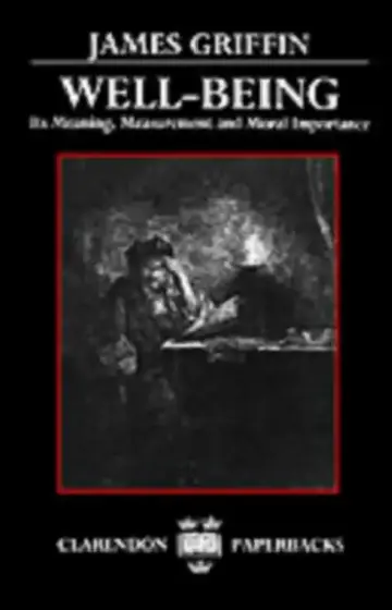 Cover of Well-Being