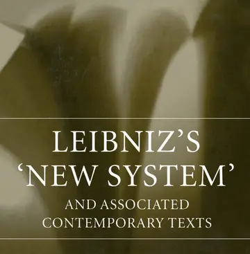 Cover of Leibniz's 'New System' and Associated Contemporary Texts
