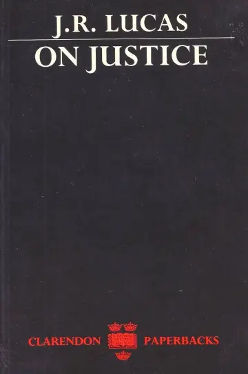 Cover of On Justice