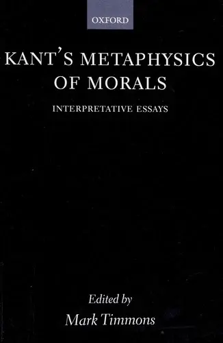 Cover of Kant's Metaphysics of Morals