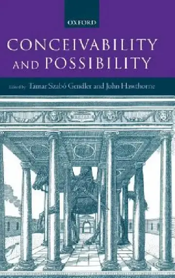 Cover of Conceivability and Possibility