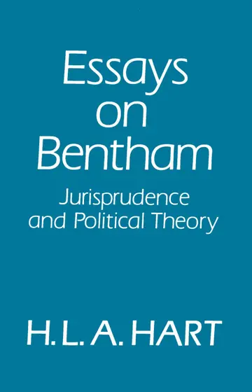 Cover of Essays on Bentham