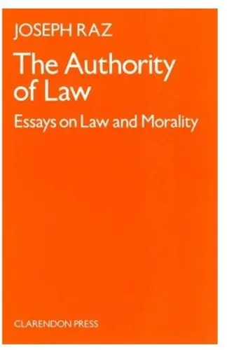 Cover of The Authority of Law
