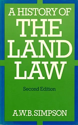 Cover of A History of the Land Law