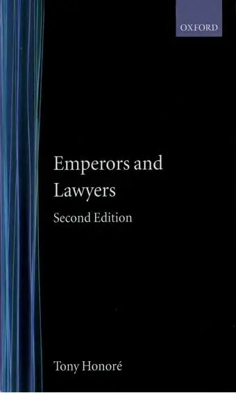 Cover of Emperors and Lawyers/Book and Disk