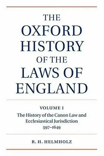 Cover of The Oxford History of the Laws of England