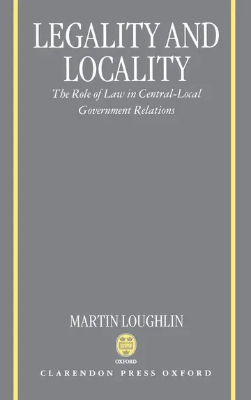 Cover of Legality and Locality