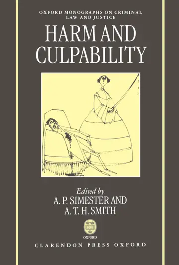 Cover of Harm and Culpability