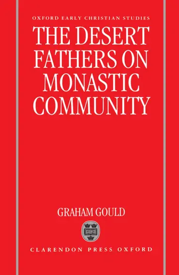 Cover of The Desert Fathers on Monastic Community