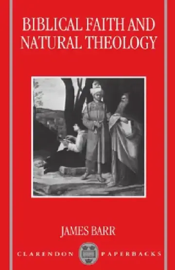Cover of Biblical Faith and Natural Theology