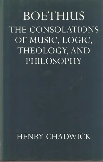 Cover of Boethius