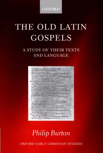 Cover of The Old Latin Gospels