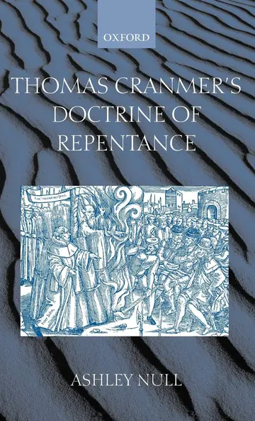 Cover of Thomas Cranmer's Doctrine of Repentance