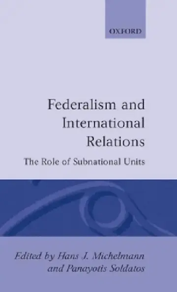 Cover of Federalism and International Relations