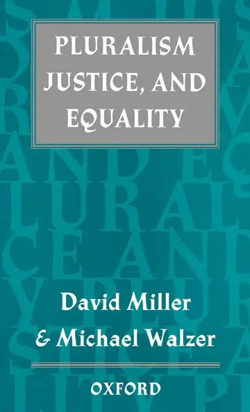 Cover of Pluralism, Justice, and Equality