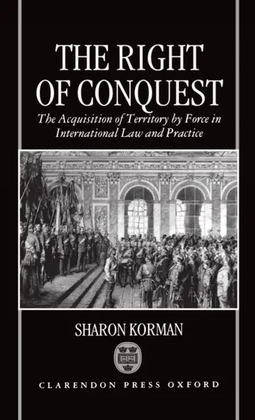 Cover of The Right of Conquest