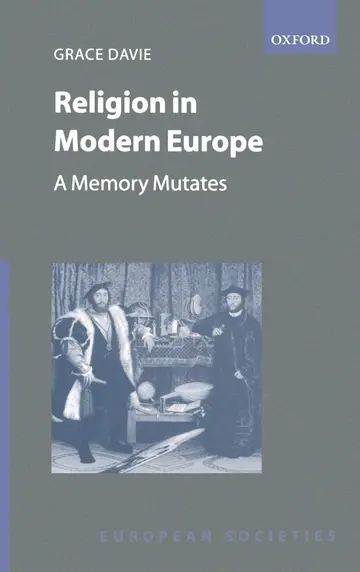 Cover of Religion in Modern Europe
