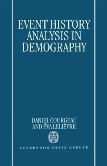 Cover of Event History Analysis in Demography
