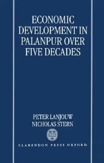 Cover of Economic Development in Palanpur Over Five Decades