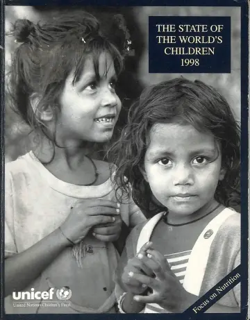 Cover of The State of the World's Children 1998