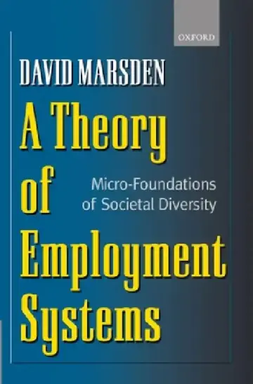 Cover of A Theory of Employment Systems