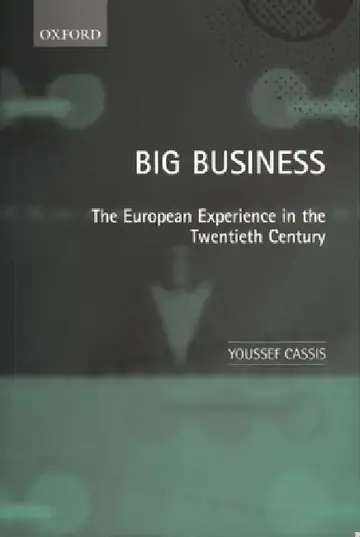 Cover of Big Business 'The European Experience in the Twentieth Century '