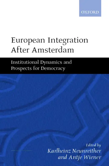 Cover of European Integration After Amsterdam