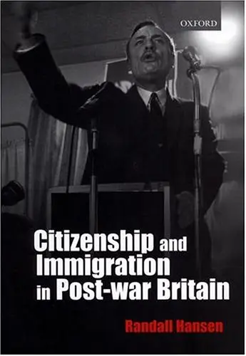 Cover of Citizenship and Immigration in Postwar Britain