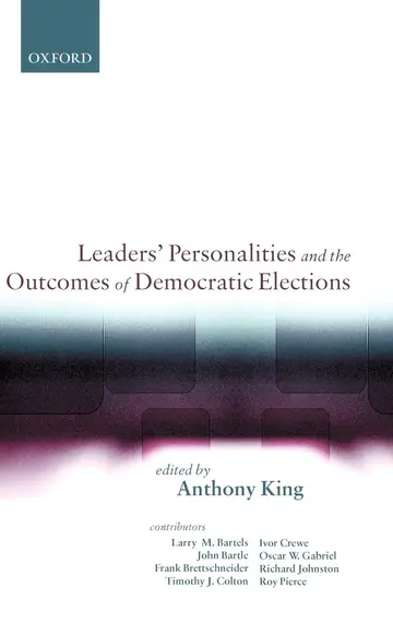Cover of Leaders' Personalities and the Outcomes of Democratic Elections