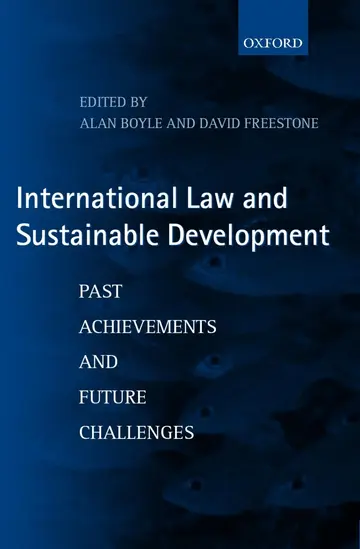 Cover of International Law and Sustainable Development