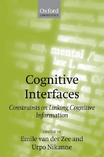 Cover of Cognitive Interfaces