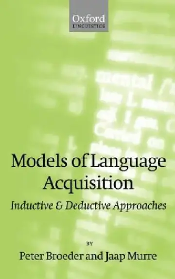 Cover of Models of Language Acquisition