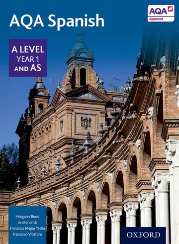 Cover of AQA Spanish A Level Year 1 and AS Student Book