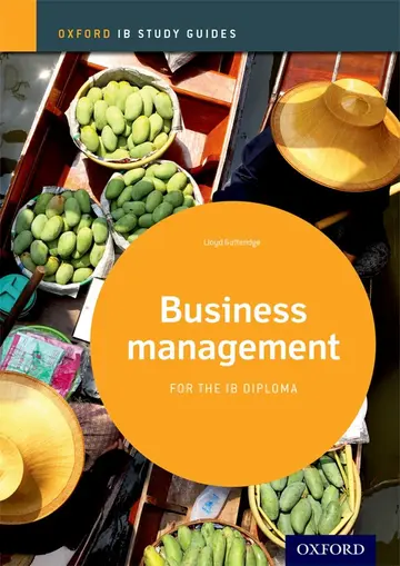 Cover of Business Management Study Guide 2014 Edition