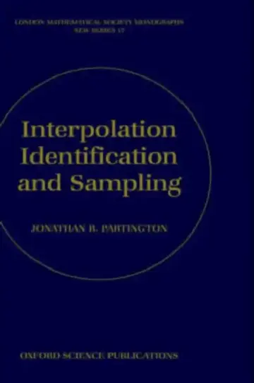 Cover of Interpolation, Identification, and Sampling