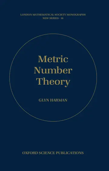 Cover of Metric Number Theory
