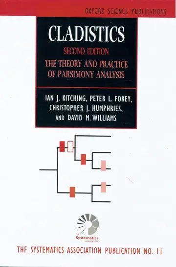 Cover of Cladistics
