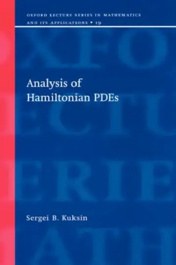 Cover of Analysis of Hamiltonian Pdes