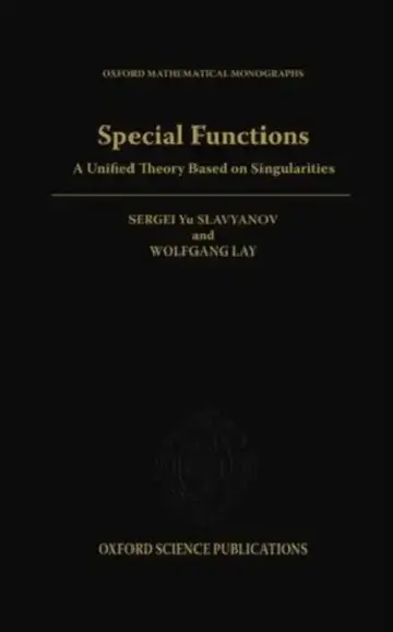 Cover of Special Functions