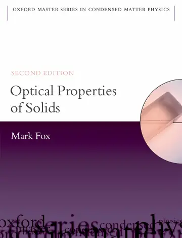 Cover of Optical Properties of Solids