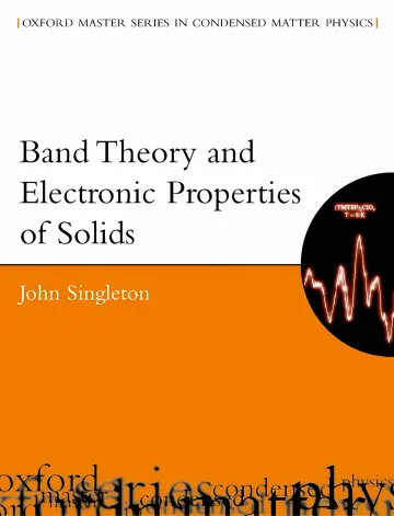 Cover of Band Theory and Electronic Properties of Solids
