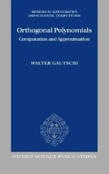 Cover of Orthogonal Polynomials