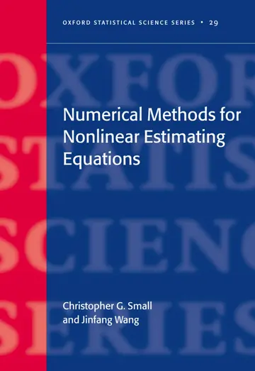 Cover of Numerical Methods for Nonlinear Estimating Equations