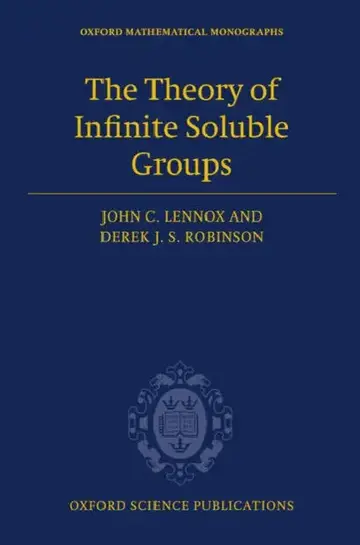Cover of The Theory of Infinite Soluble Groups