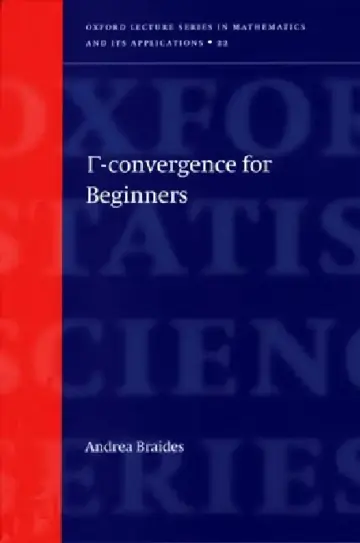 Cover of Gamma-Convergence for Beginners