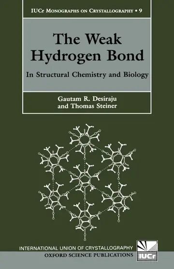 Cover of The Weak Hydrogen Bond