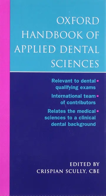 Cover of Oxford Handbook of Applied Dental Sciences